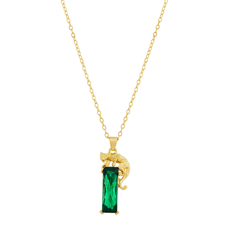 Midero Gold Panther Necklace