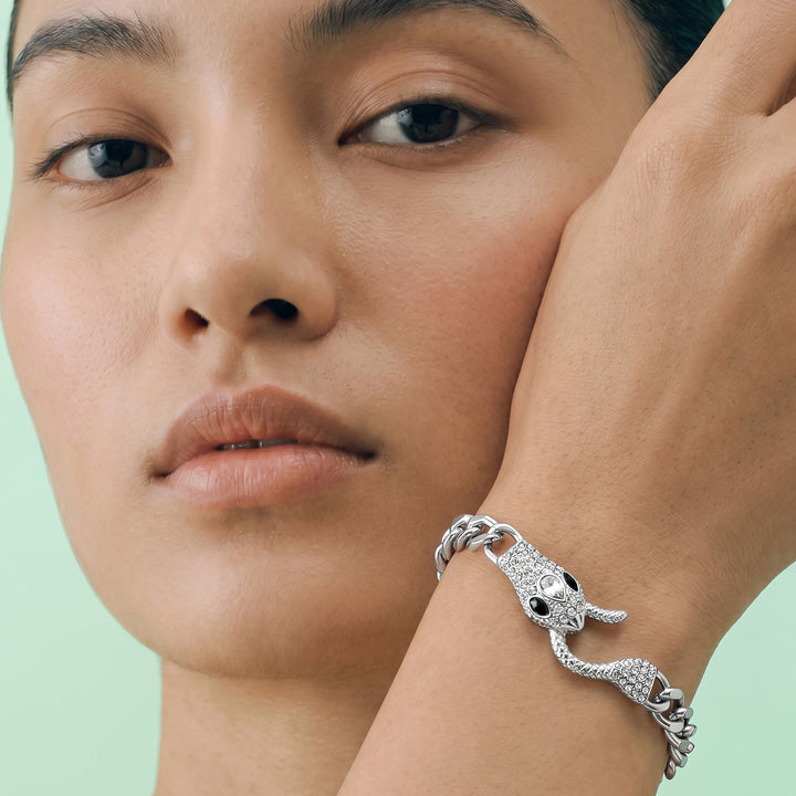 Zalirae Silver Snake Bracelet