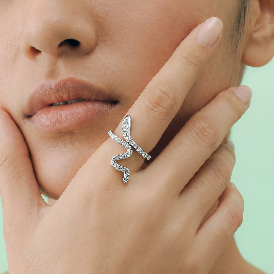Sakanae Silver Fish Ring