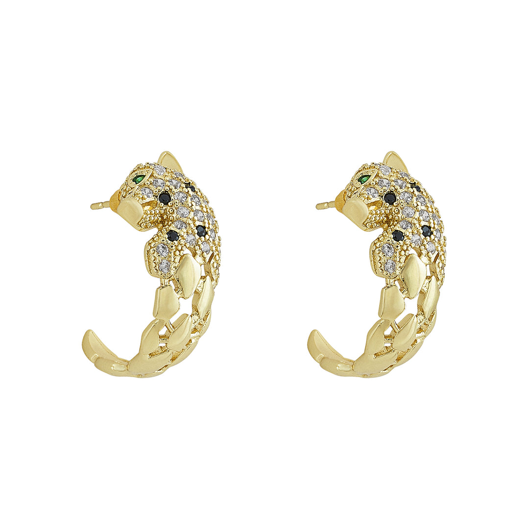 Nereia Gold sea-horse Earrings