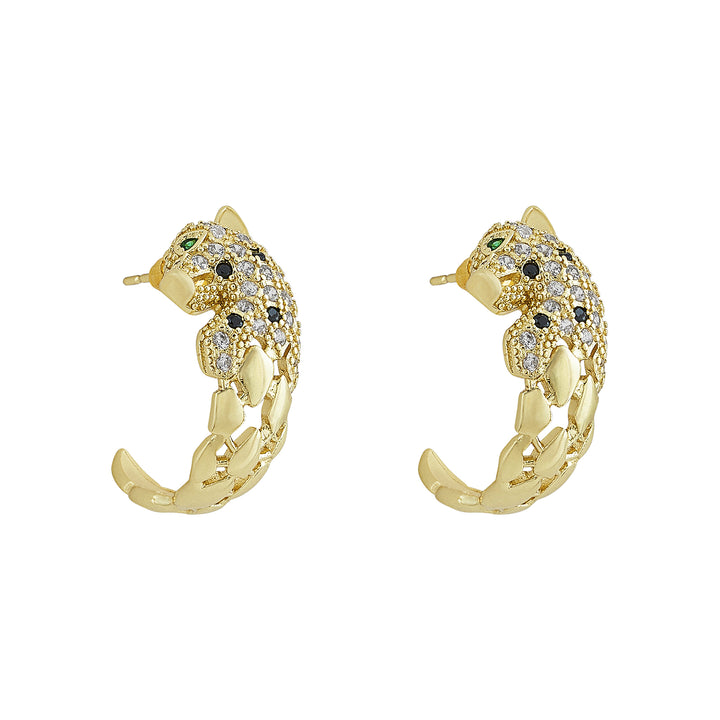 Nereia Gold sea-horse Earrings