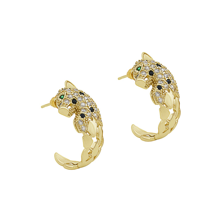 Nereia Gold sea-horse Earrings
