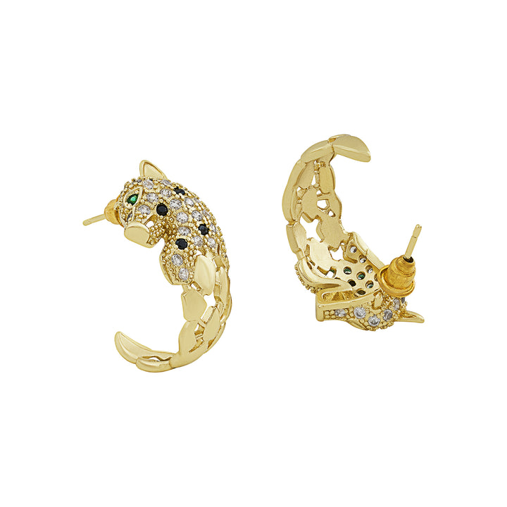 Nereia Gold sea-horse Earrings