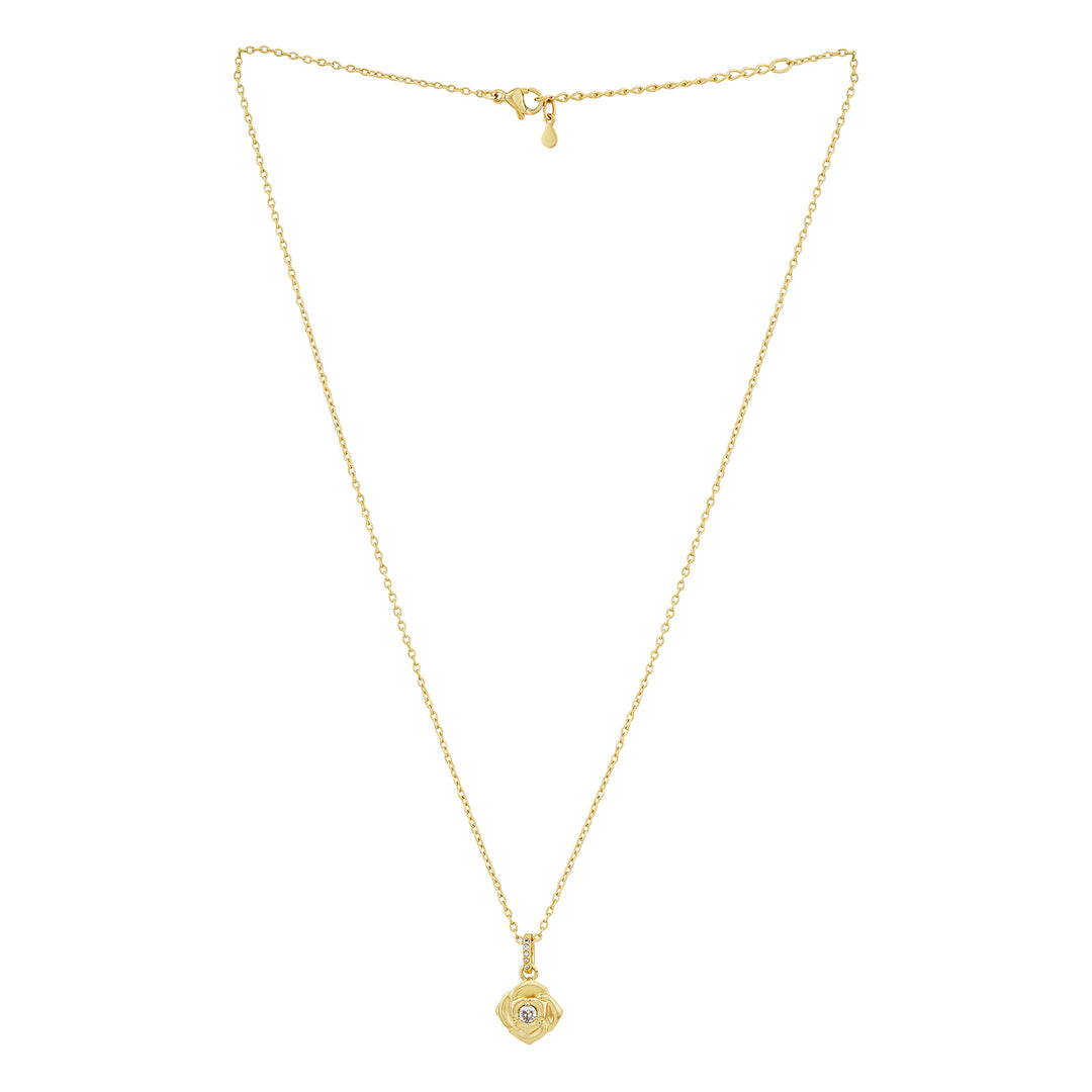 Rozira Gold Flower Necklace