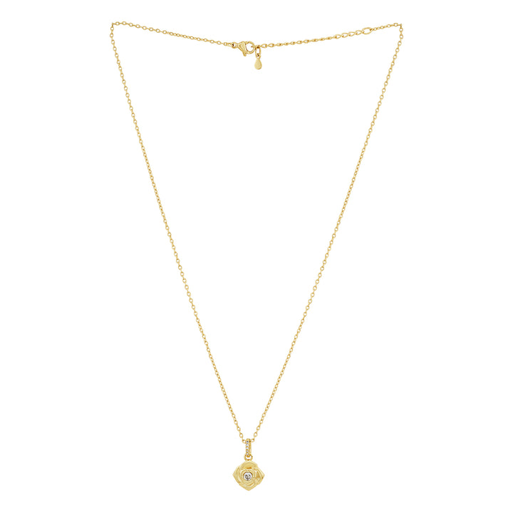 Rozira Gold Flower Necklace