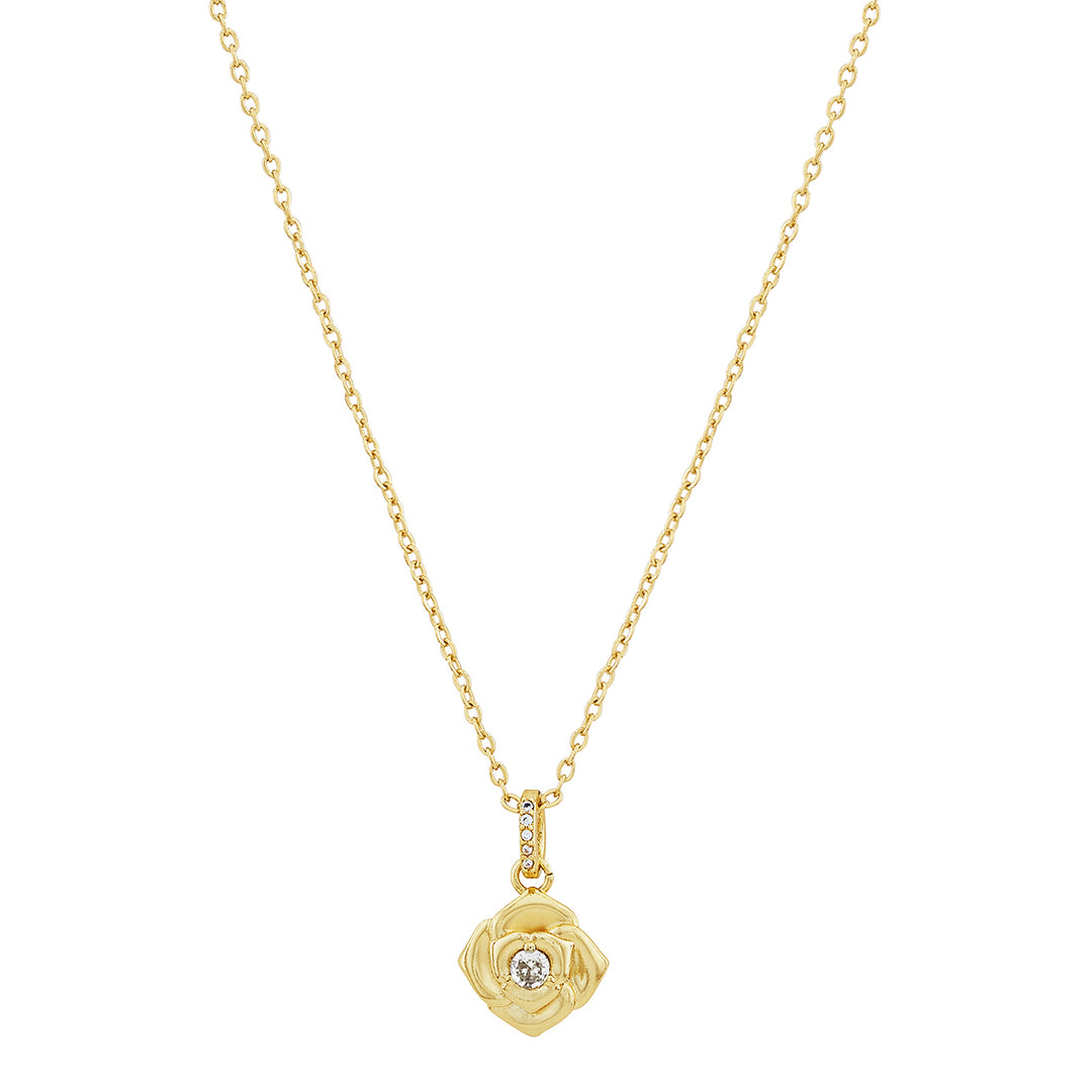 Rozira Gold Flower Necklace