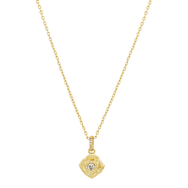 Rozira Gold Flower Necklace
