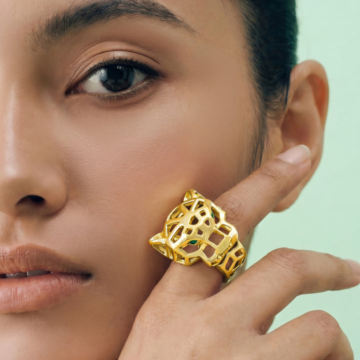 Panthero Gold Animal Ring