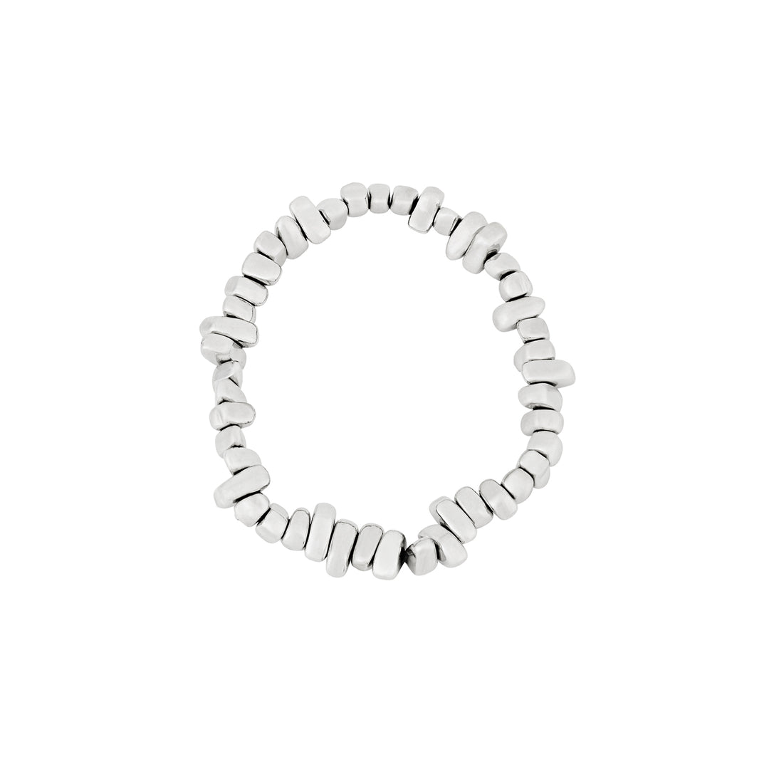 Zenthira Silver & Gold Mixed Metal Bracelet