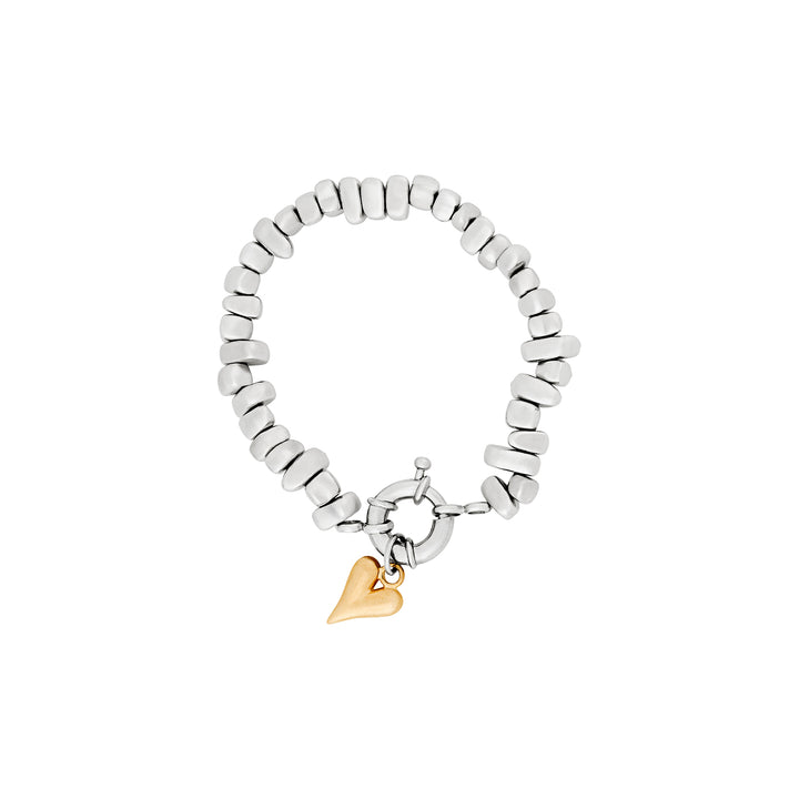 Zenthira Silver & Gold Mixed Metal Bracelet