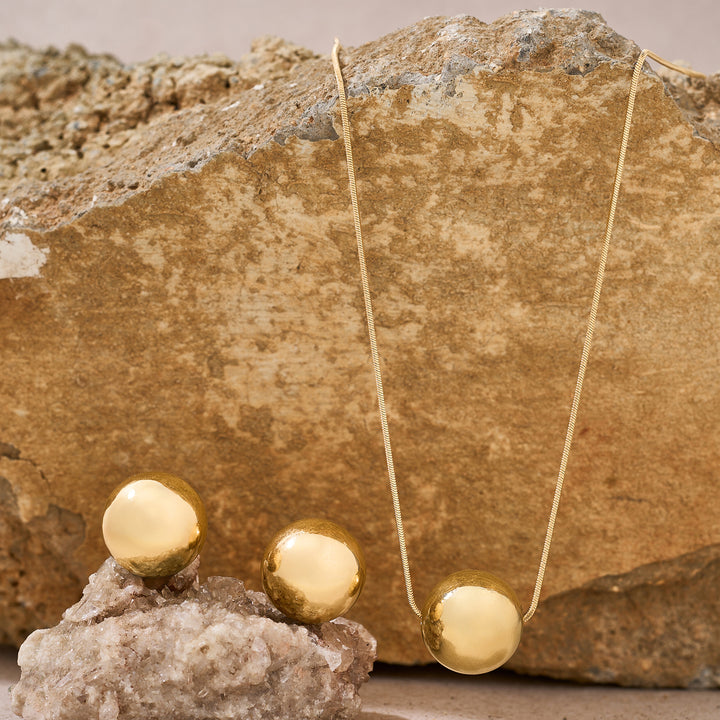 Soléne Gold Sphere Set