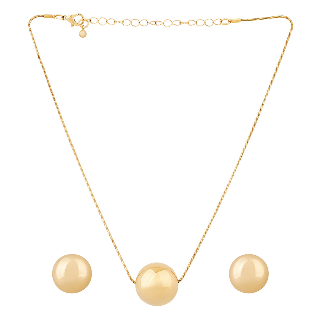 Soléne Gold Sphere Set