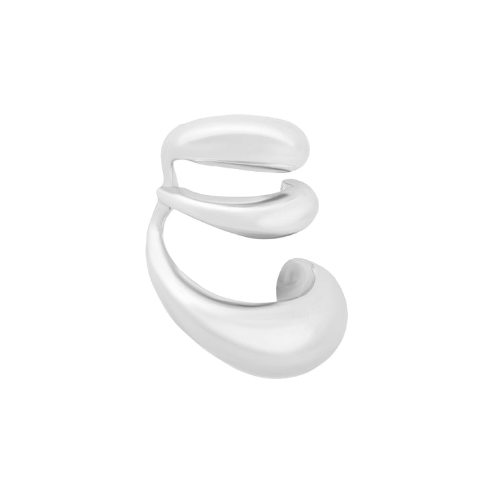 Fusemi Silver Mixed Metal Earcuff