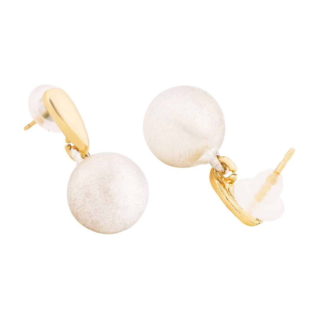 Nolyn Pearl Gold Earring