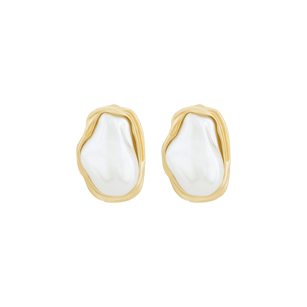 Oralise Molten Pearl Earrings