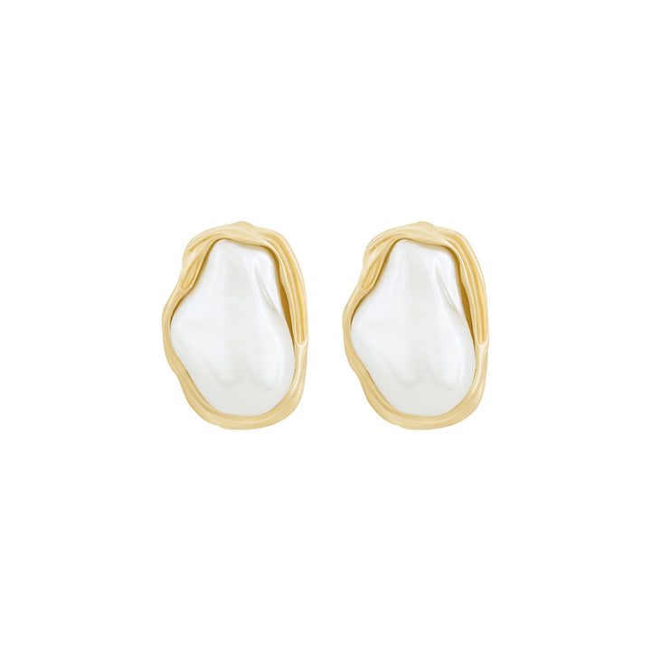 Oralise Molten Pearl Earrings