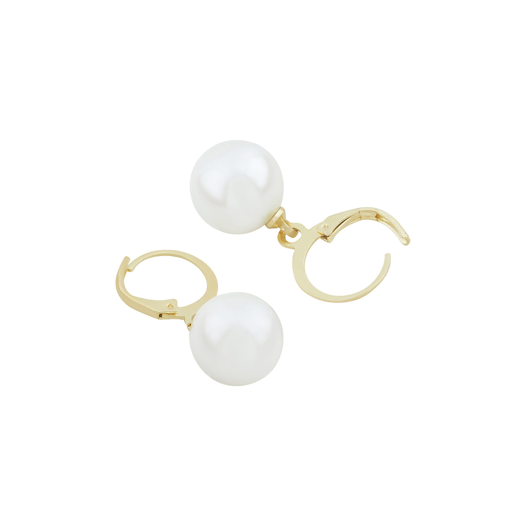 Artemis Molten Pearl Gold Jewelry Set