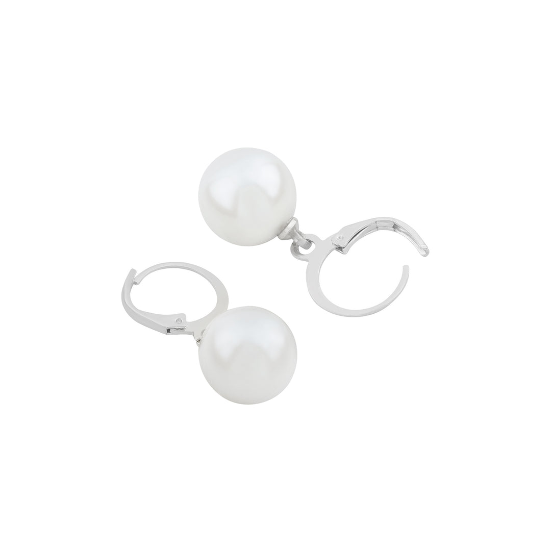 Artemis Molten Pearl Silver Jewelry Set