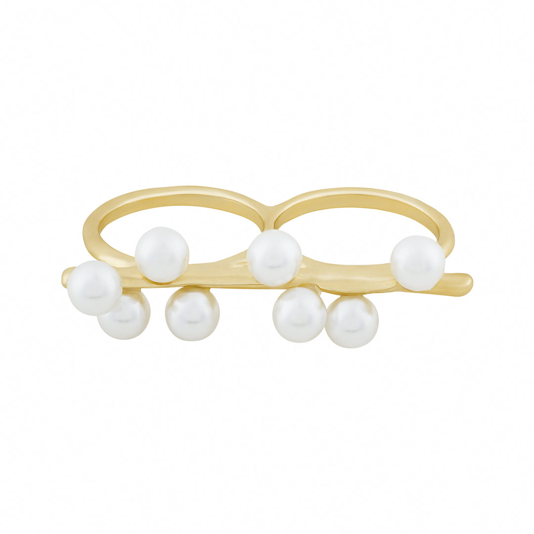 Pearlonie Molten Pearl Ring