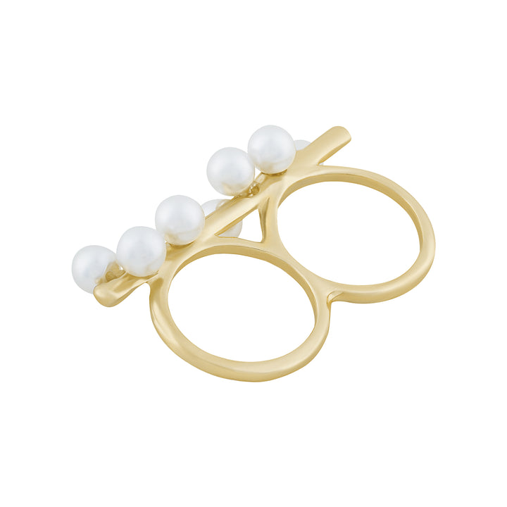 Pearlonie Molten Pearl Ring