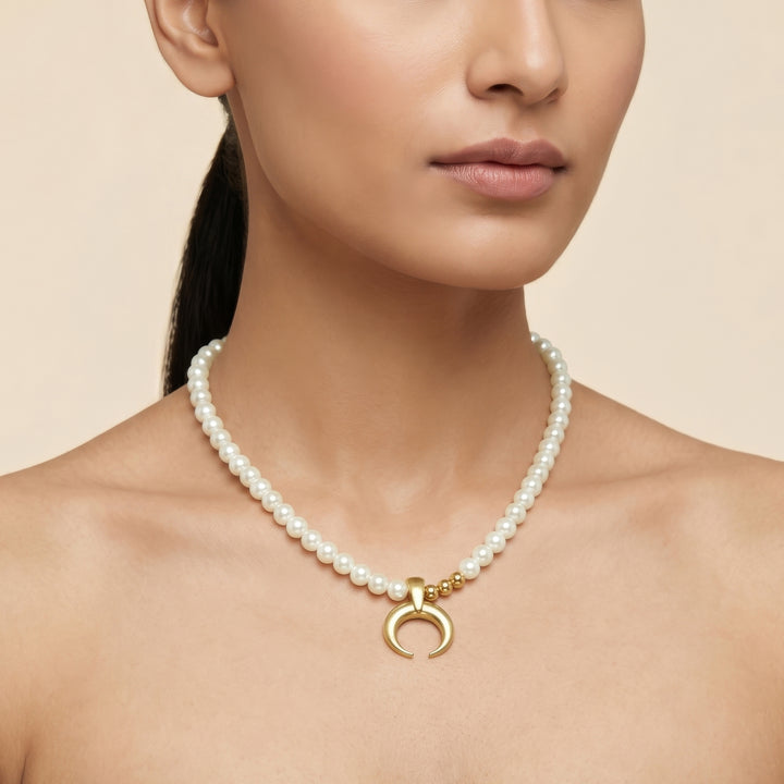 Lokoma Molten Pearl Necklace