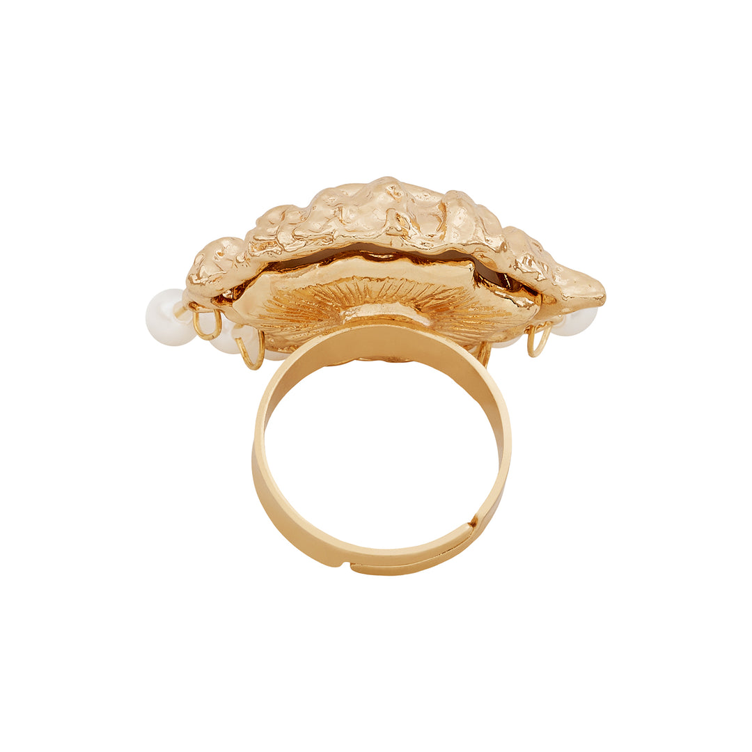 Eye Spy Evil Eye Gold Ring