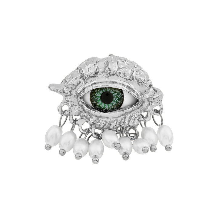 Eye Spy Evil Eye Silver Ring