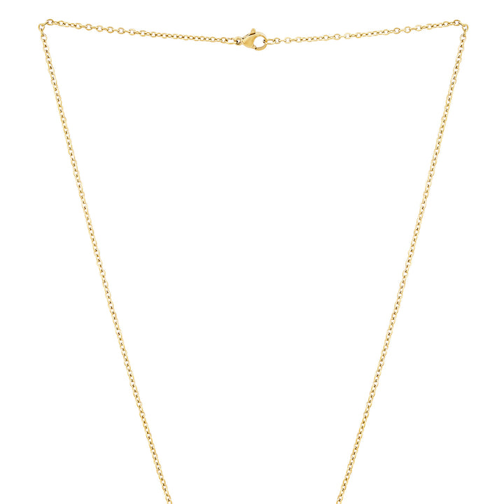 11:11 Gold Women's Round Mantra Necklace
