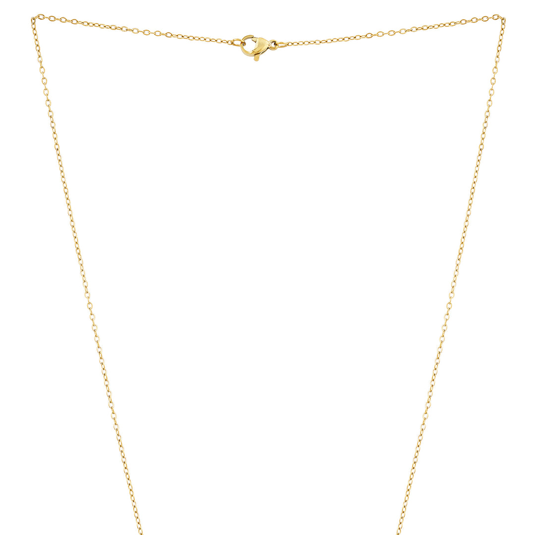Minimal Gold Women's Bar Mantra Necklace