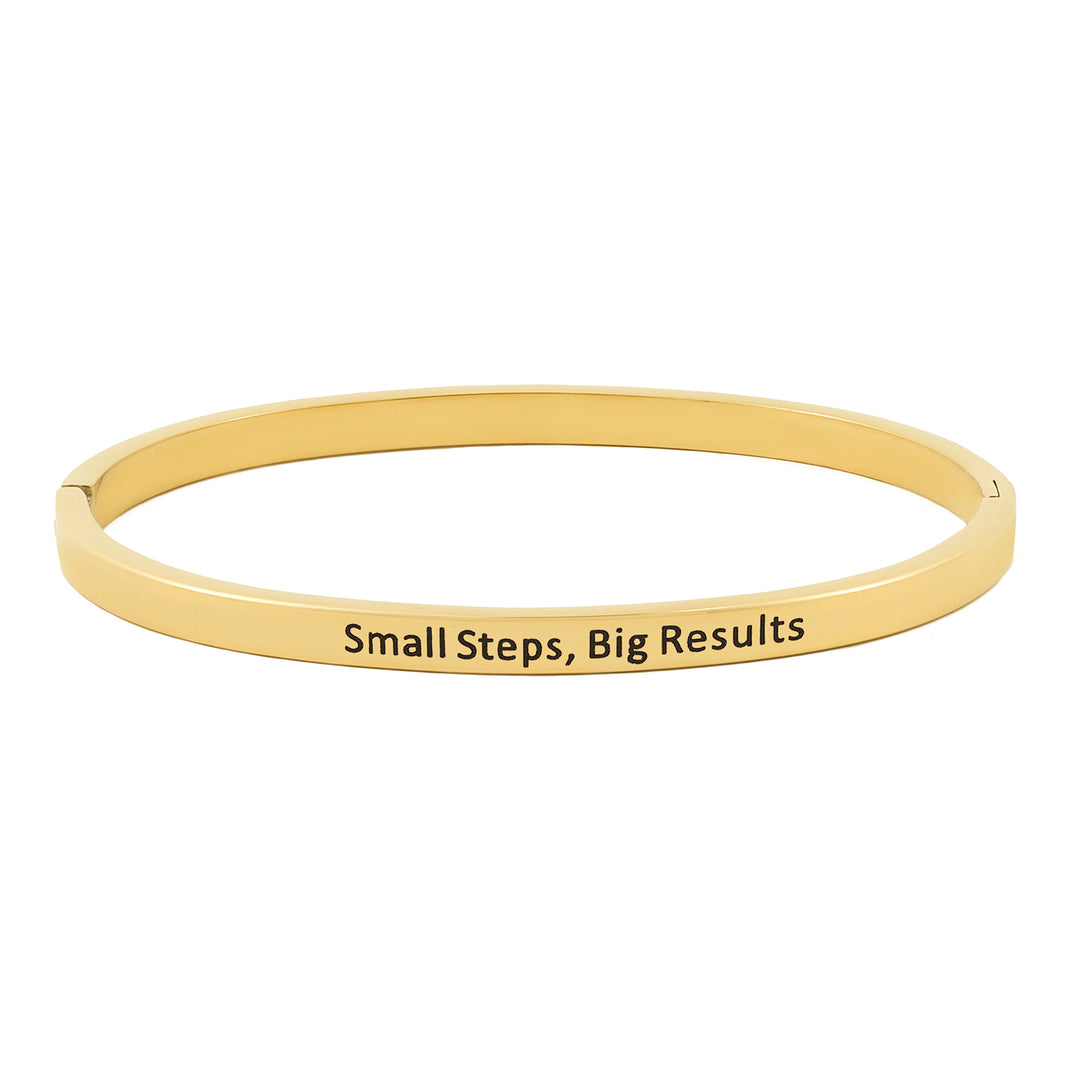 Small Steps, Big Results Gold Mantra Band