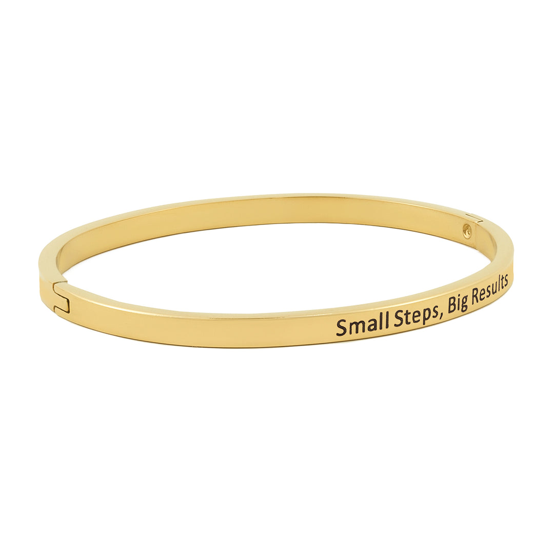 Small Steps, Big Results Gold Mantra Band