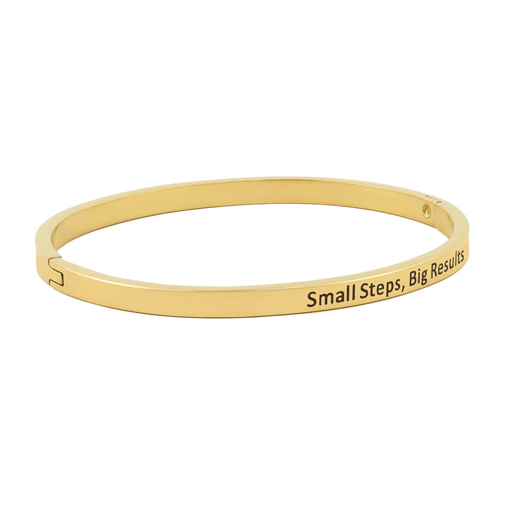 Small Steps, Big Results Gold Mantra Band