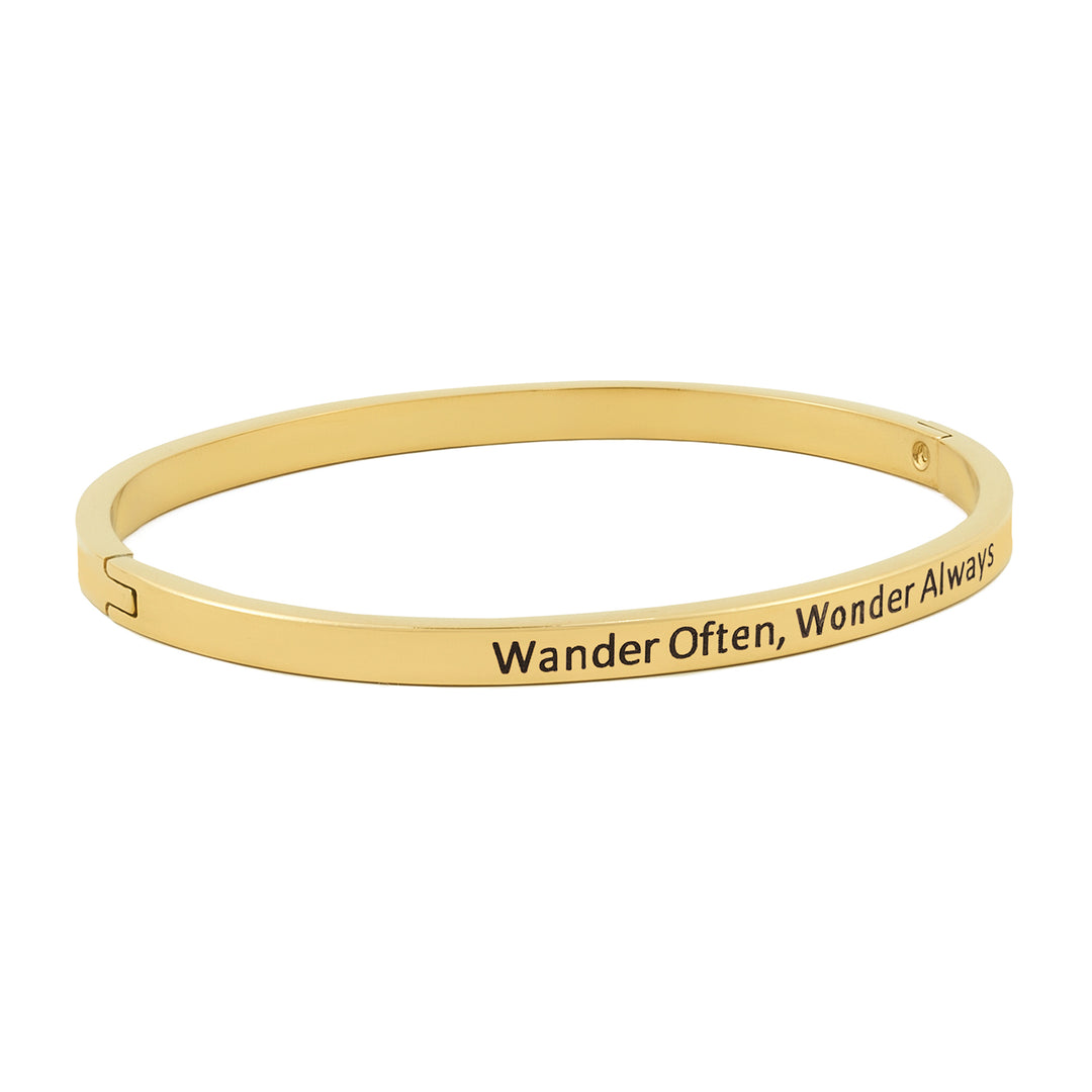 Wander Often, Wonder Always Gold Mantra Band