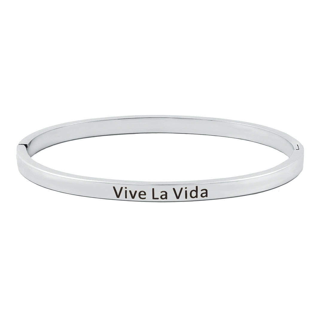 Vive La Vida Silver Mantra Band