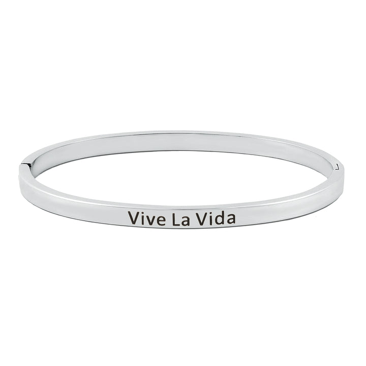Vive La Vida Silver Mantra Band
