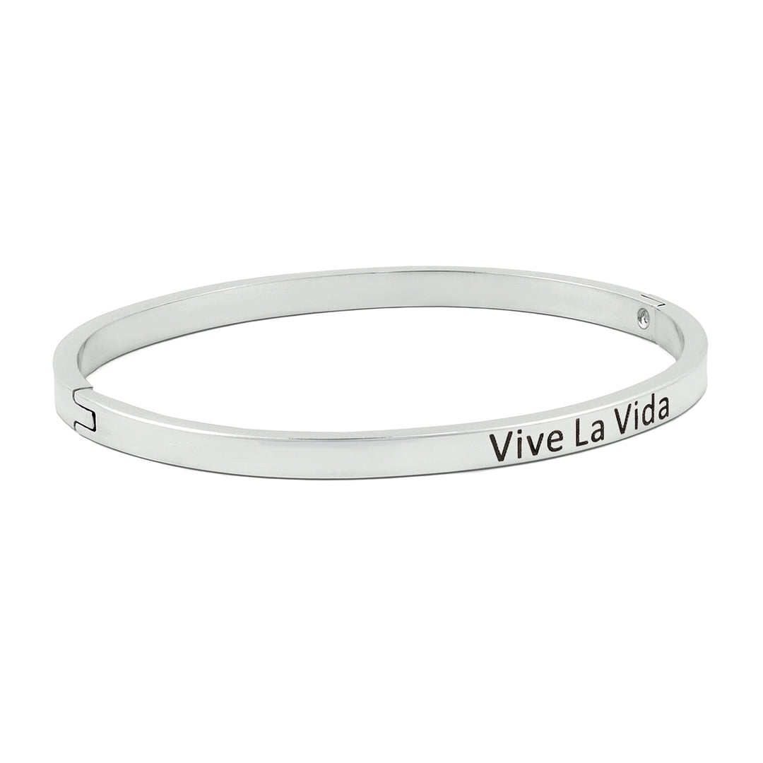 Vive La Vida Silver Mantra Band