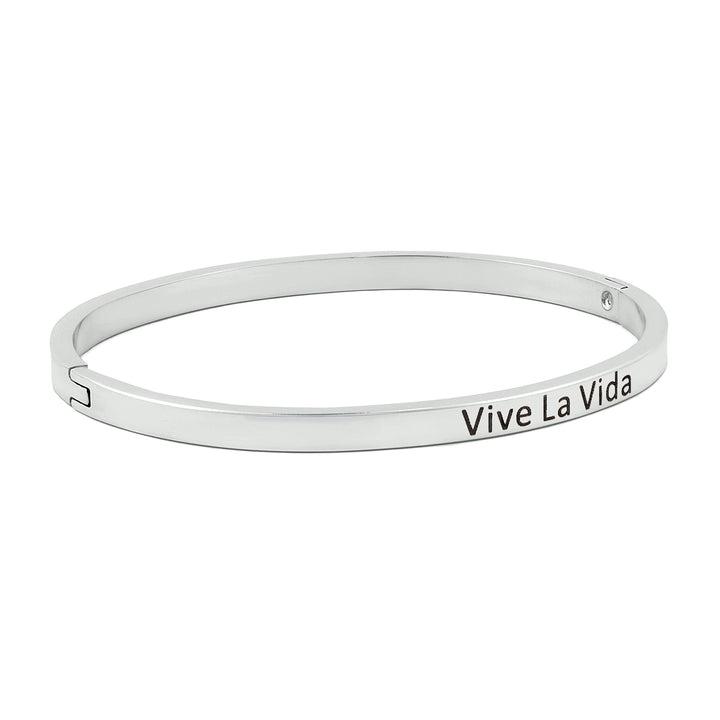 Vive La Vida Silver Mantra Band