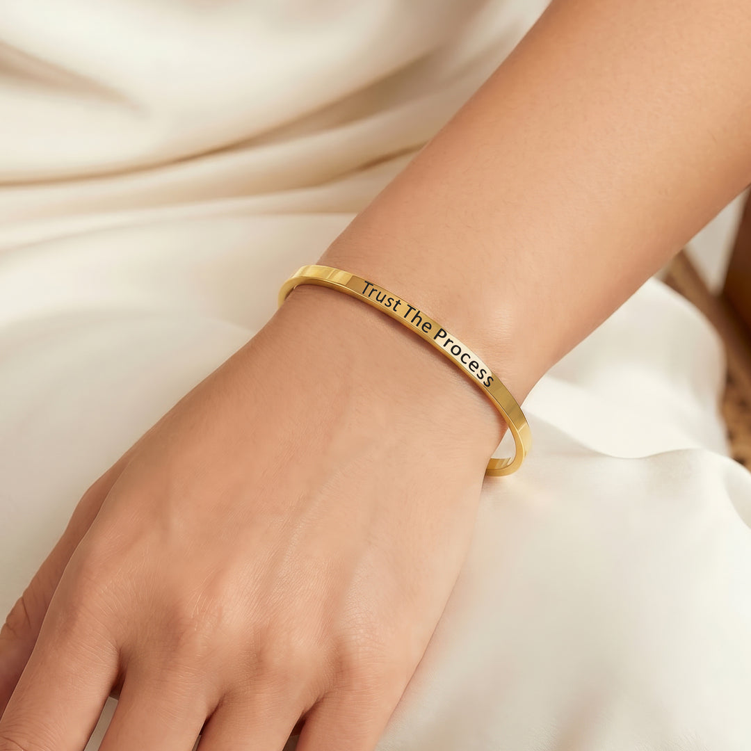 Trust The Process Gold Mantra Band