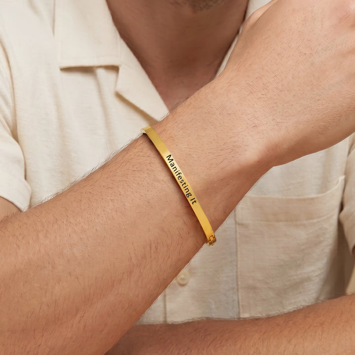 Manifesting It Gold Mantra Band