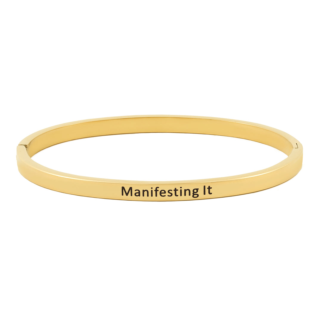 Manifesting It Gold Mantra Band