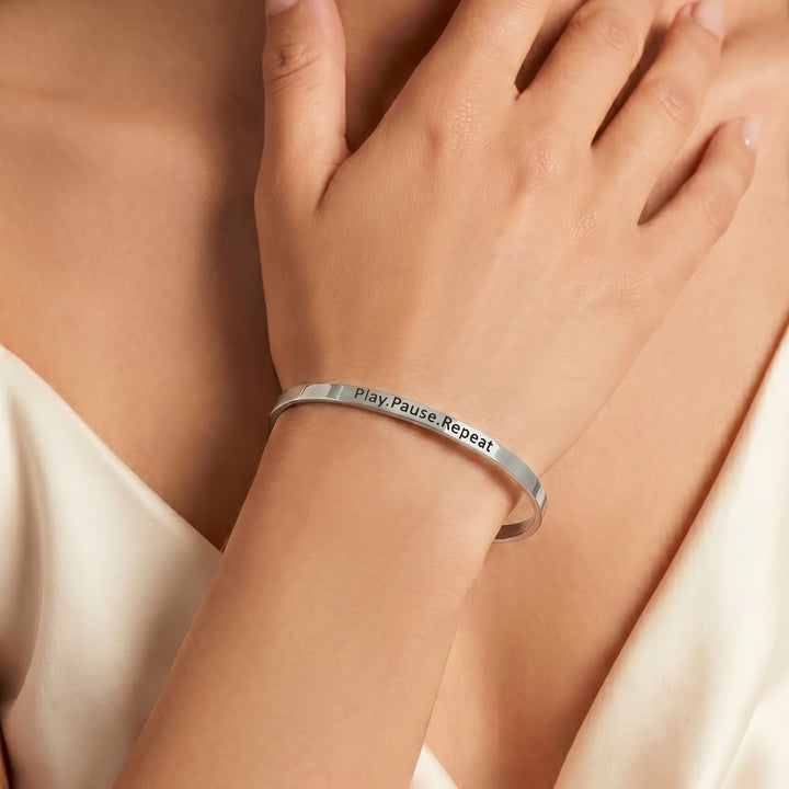 Play.Pause.Repeat Silver Mantra Band