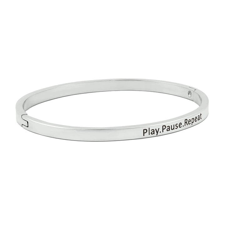 Play.Pause.Repeat Silver Mantra Band