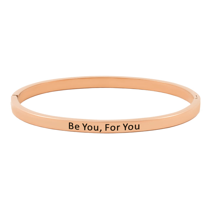Be You, For You Rose Gold Mantra Band