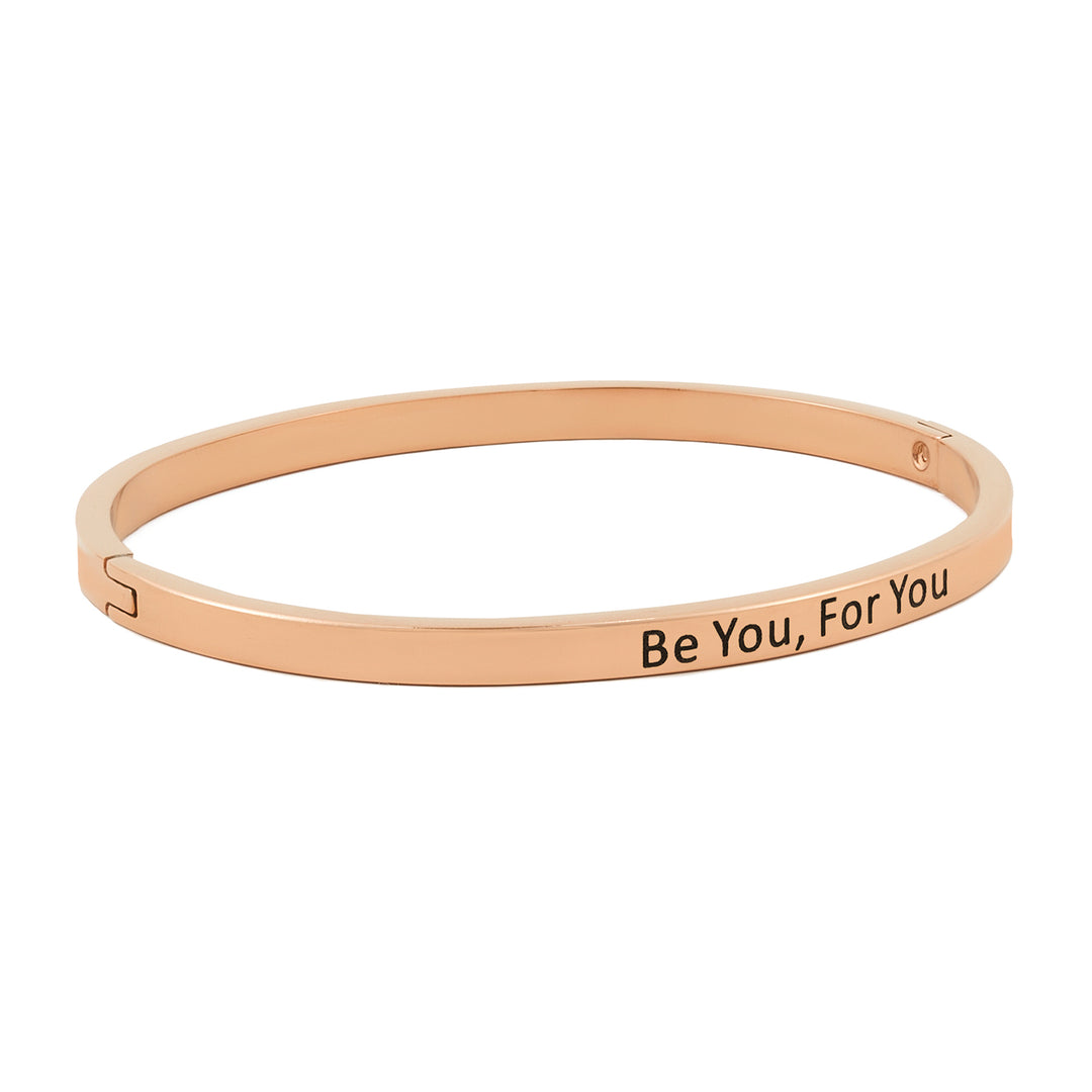 Be You, For You Rose Gold Mantra Band