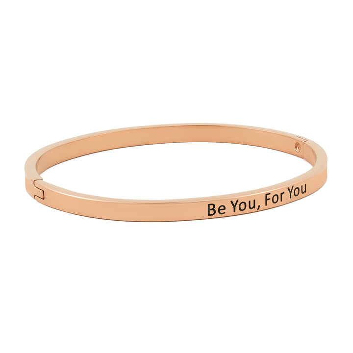 Be You, For You Rose Gold Mantra Band