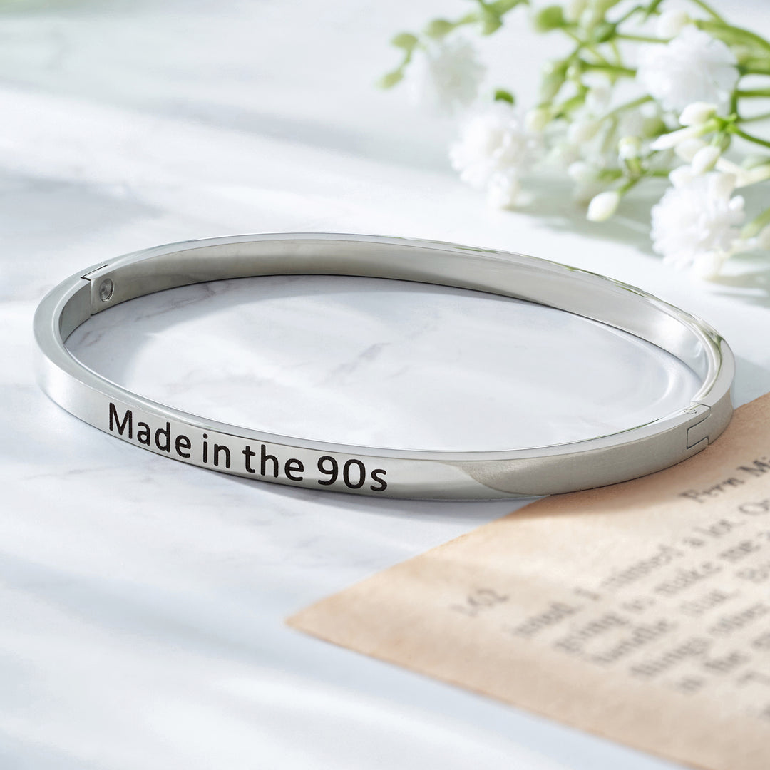Made in the 90s Silver Mantra Band