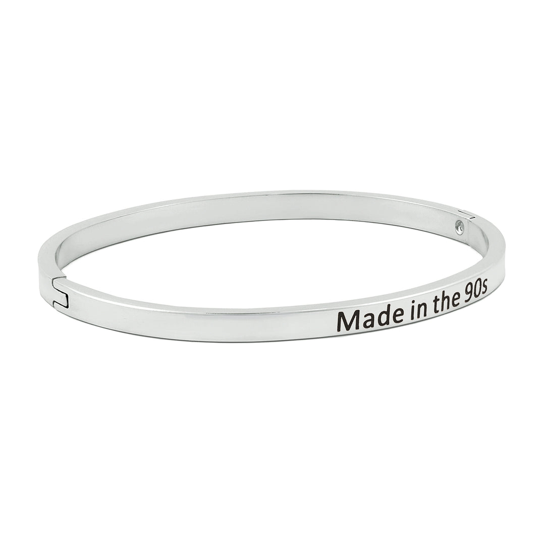 Made in the 90s Silver Mantra Band