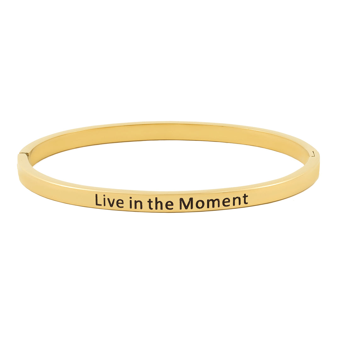 Live in the Moment Gold Mantra Band
