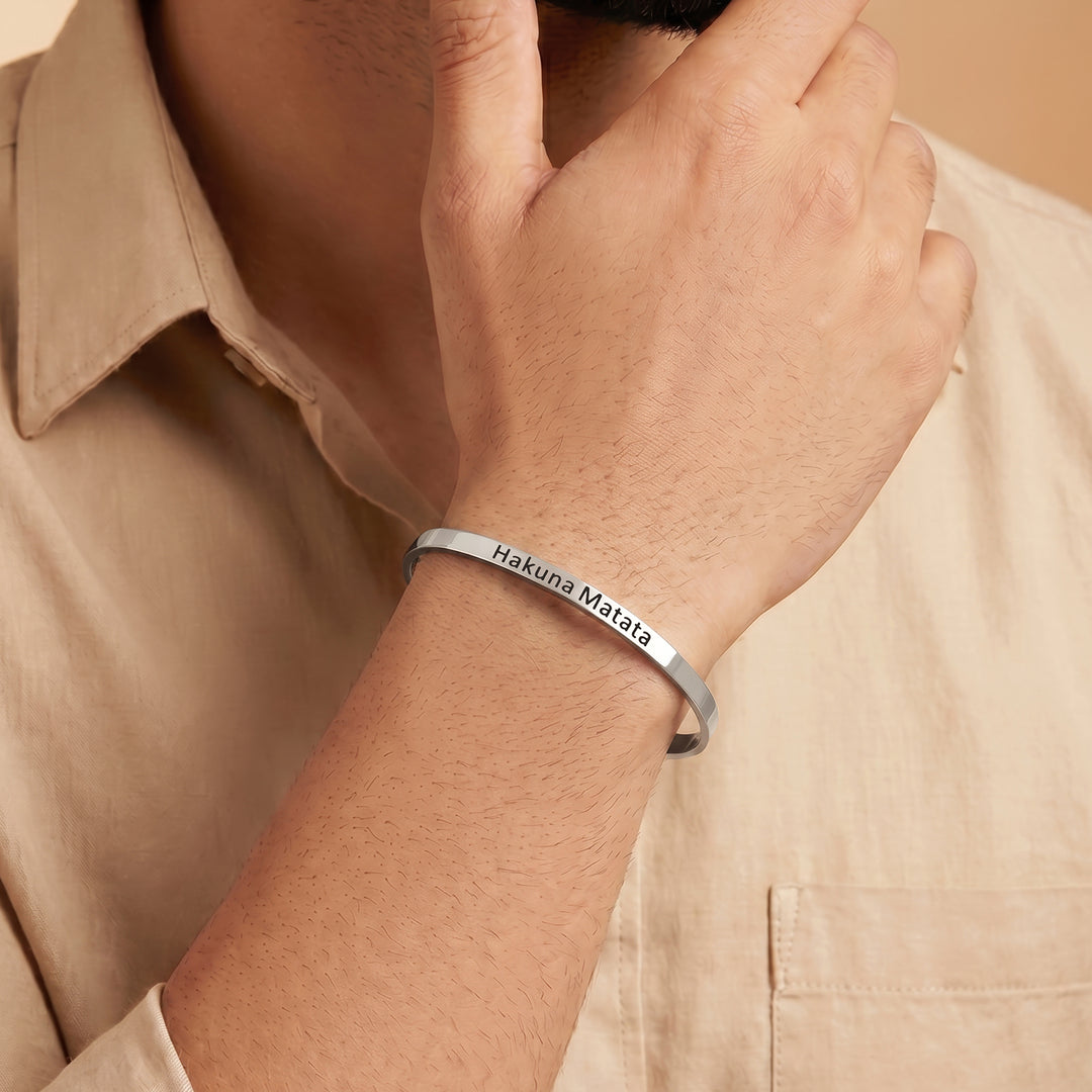 Hakuna Matata Silver Mantra Band