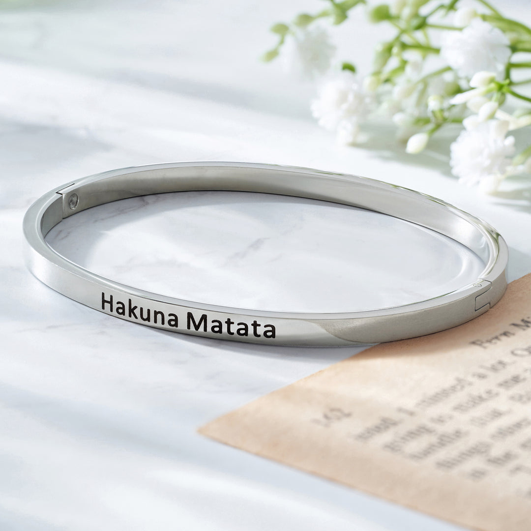 Hakuna Matata Silver Mantra Band